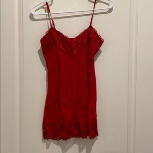 Vanity. Lace trip tank/cami